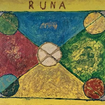 Lebensberatung Runa Runge - Gemaltes Bild