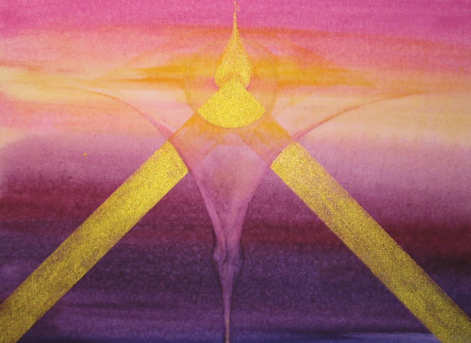 Lebensberatung Runa Runge - Gemaltes Bild Elise Heilung